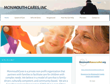 Tablet Screenshot of monmouthcares.org